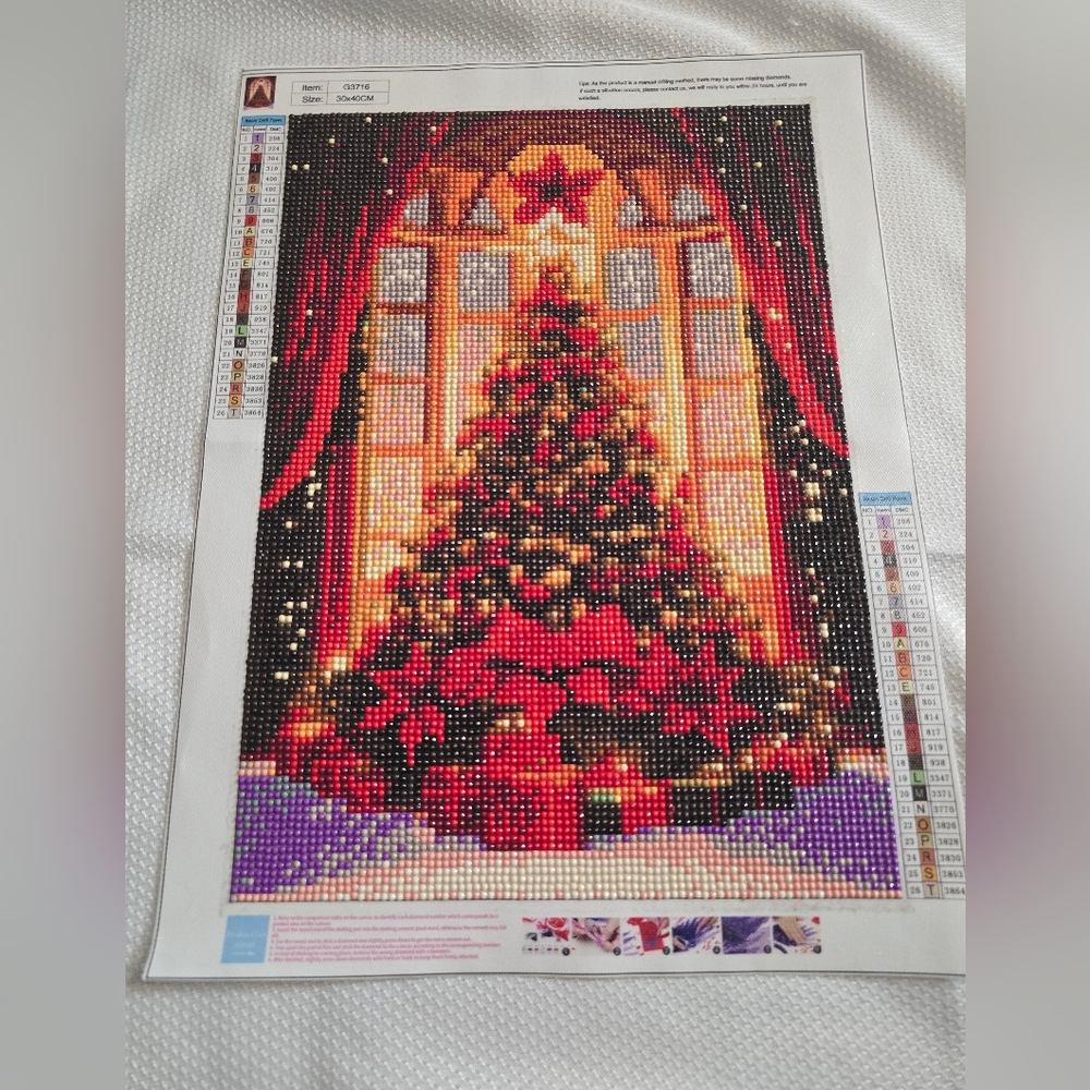 ❤️FINAL SALE- 30cm×34cm (12in×16in) Finished Diamond Painting